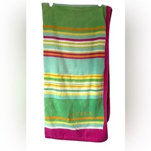 Ralph Lauren Vintage Beach Towel Multicolored Stripes
